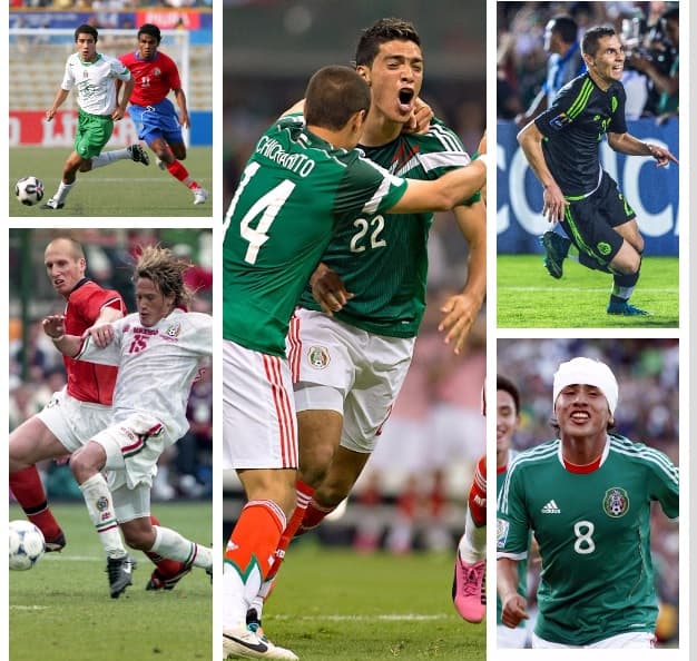 Celebraciones en partidos históricos de México.