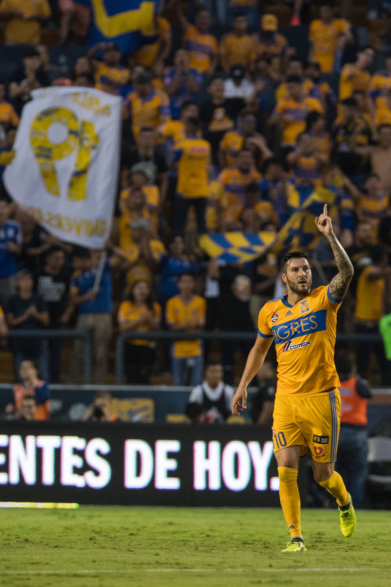 La anotación de Tigres llegó al minuto 8 de la primera parte.
