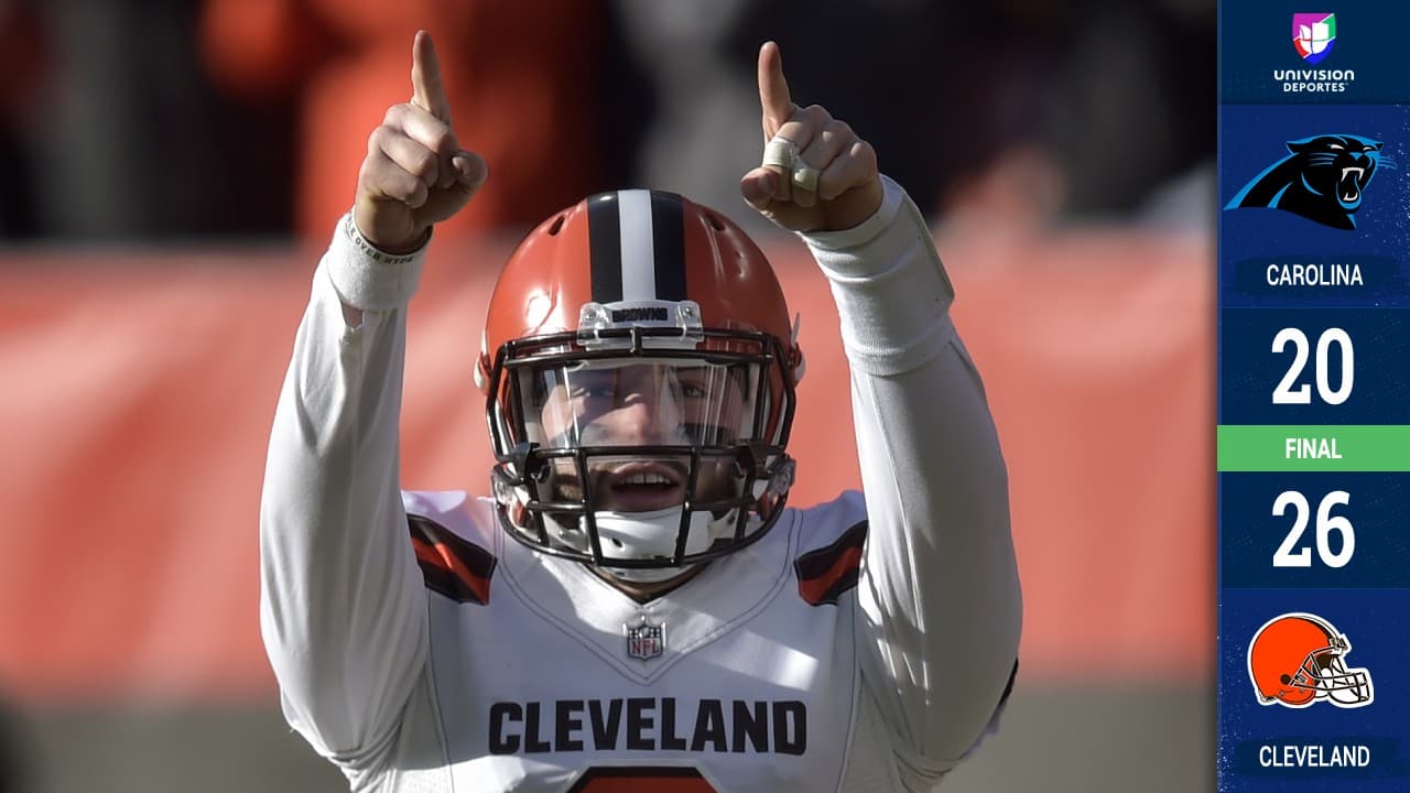 Baker Mayfield mantiene a unos Browns competitivos, que vencen a los Panthers