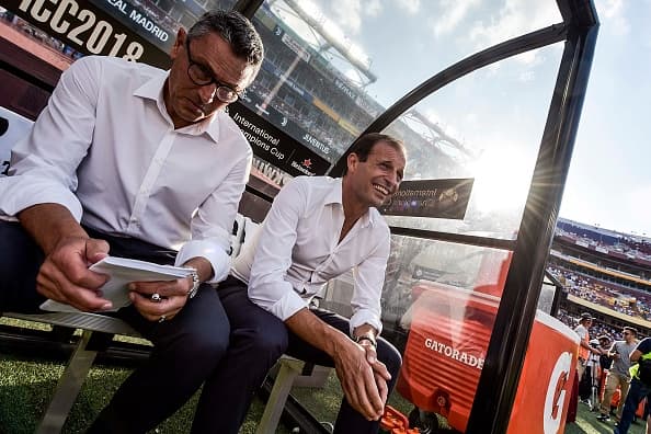 Massimiliano Allegri intentó con algunas modificaciones pero su equipo no generó ocasiones en la parte complementaria.