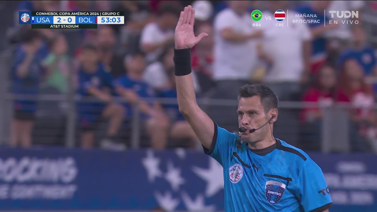 ¡Le anulan el tercero al Team USA! Fuera de lugar de Weah