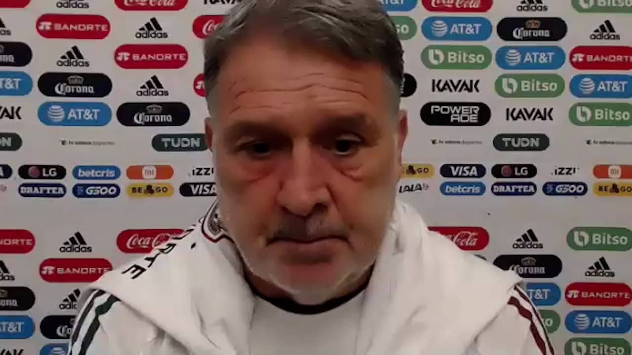 Martino acepta momento crítico del Tri: "Perdimos esa comodidad"