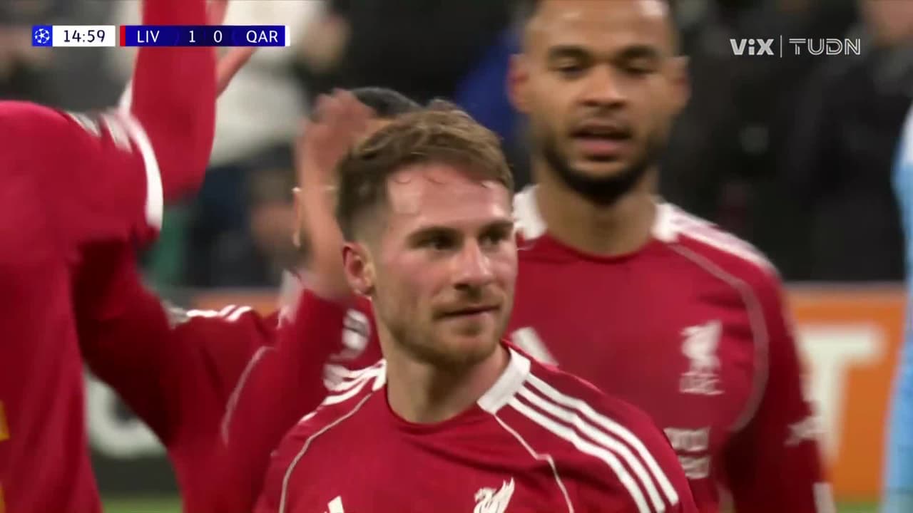 ¡Mac Allister anota el primero del Liverpool! Tras revisión del central