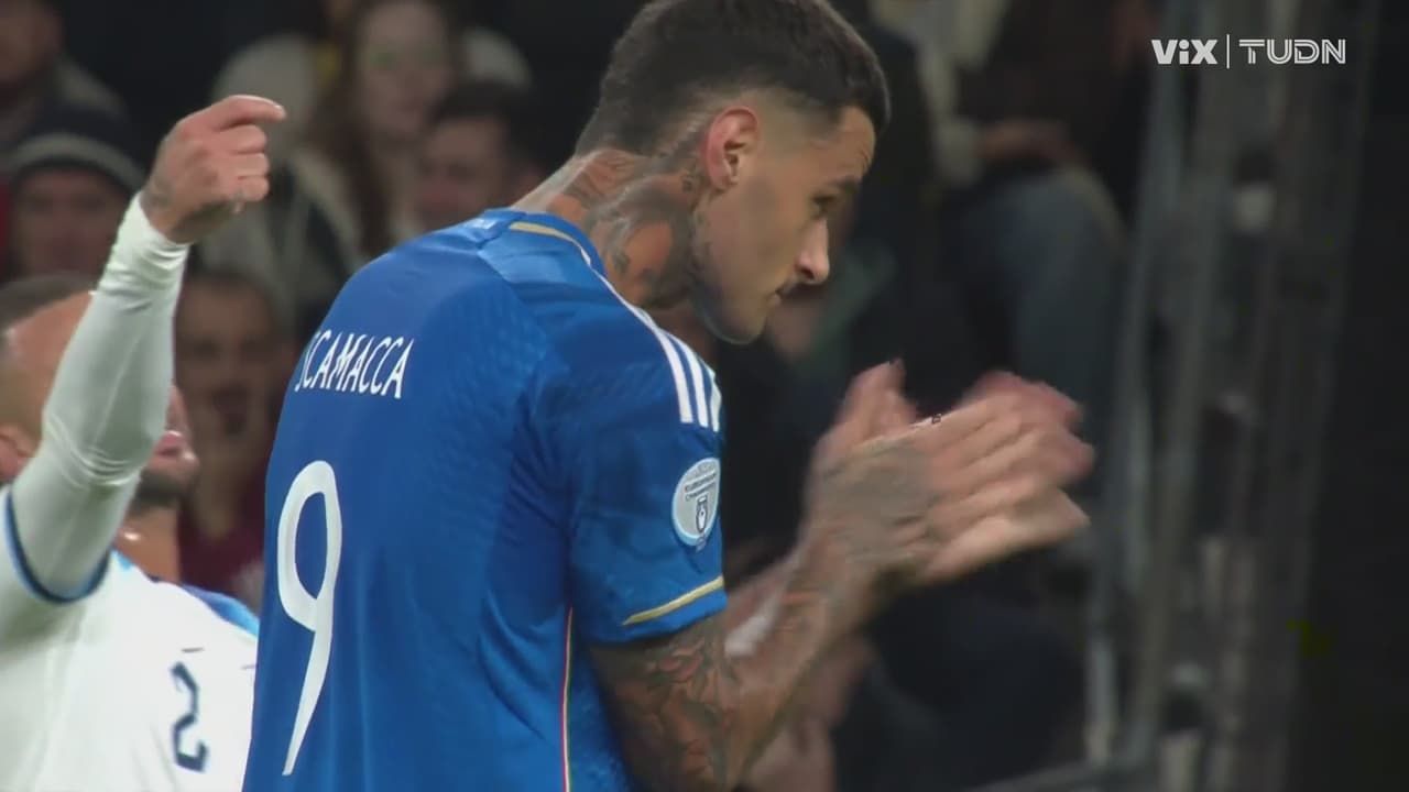 Media vuelta de Scamacca y casi llega el segundo de Italia