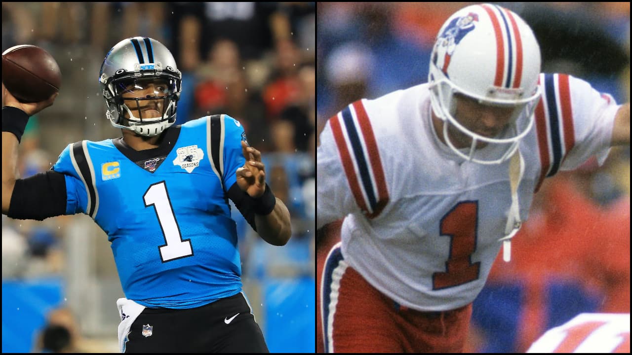 Mascota de Pats cambia su mítico número cedido para Cam Newton