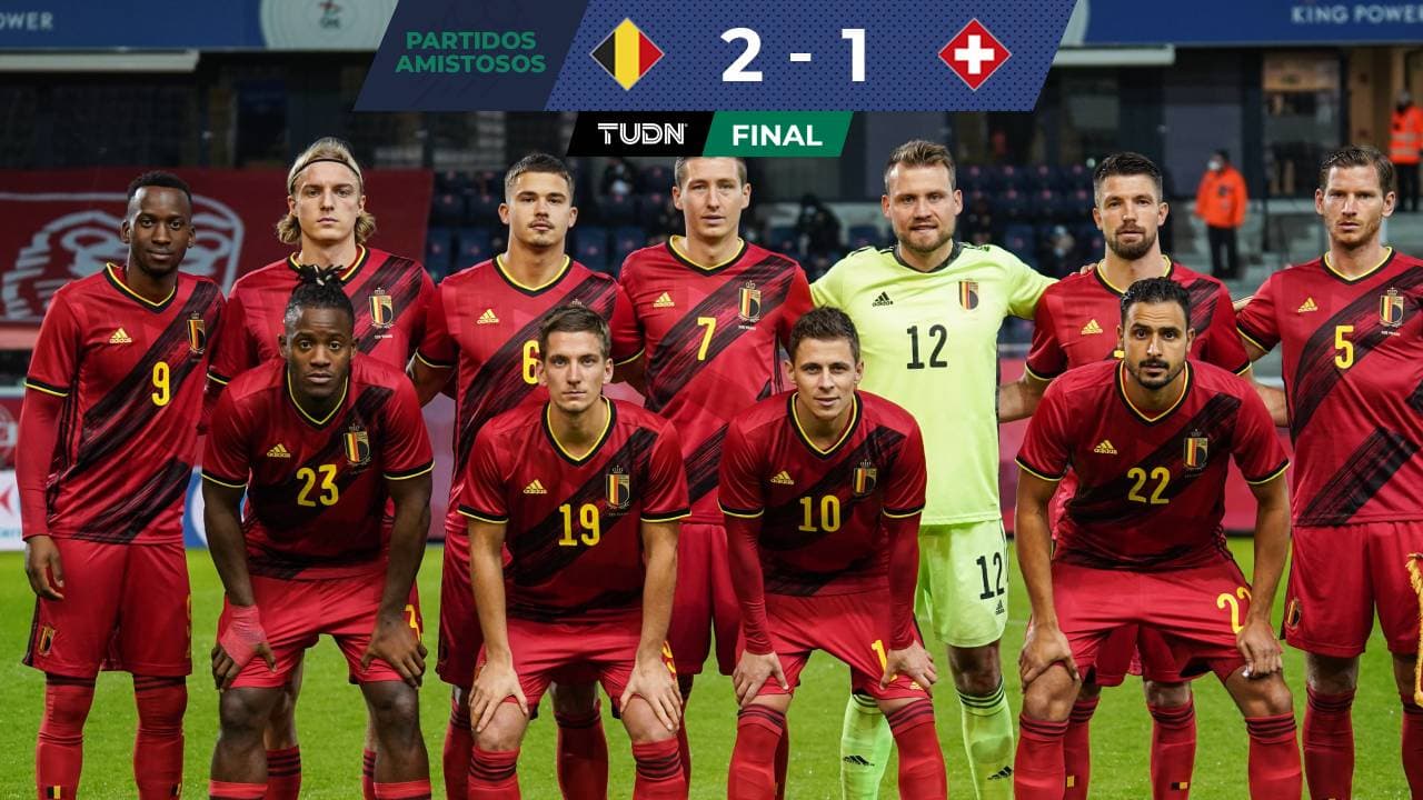 Bélgica viene de atrás para derrotar a Suiza