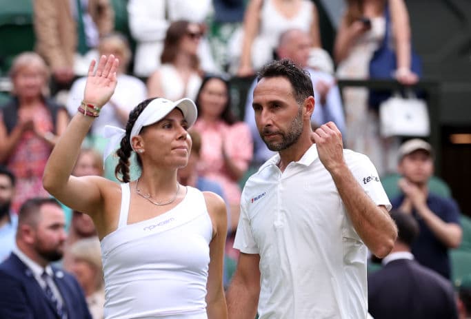 Los tenistas mexicanos Giuliana Olmos y Santiago Gonzalez