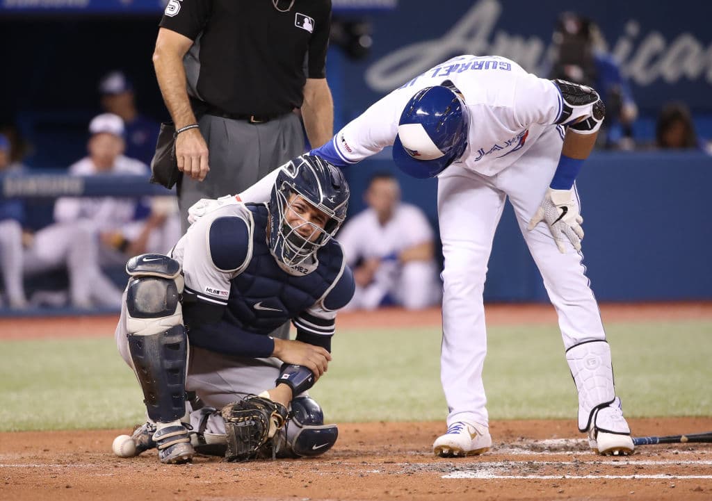 Los Blue Jays anotaron cuatro veces en la quinta entrada, cuando estaban abajo en la pizarra por 2-0. Grichuk conectó un leñazo en el primer turno, para llegar a 10 cuadrangulares en la campaña.