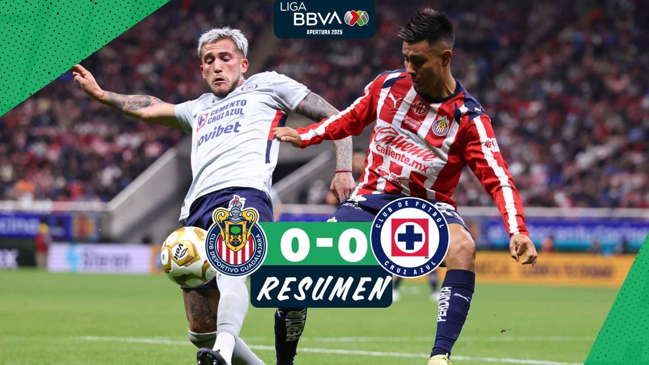 Chivas y Cruz Azul dejan todo en suspenso para la vuelta