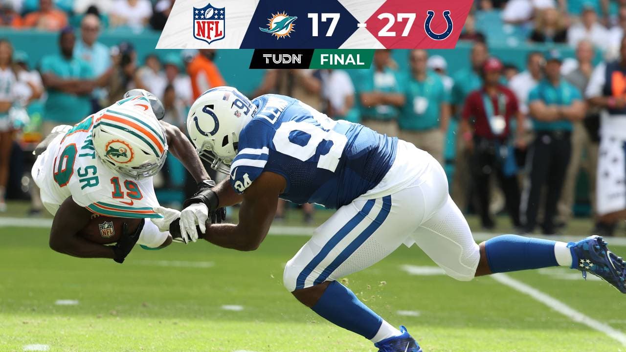 Colts vence a Dolphins con brutal actuación de Alie-Cox