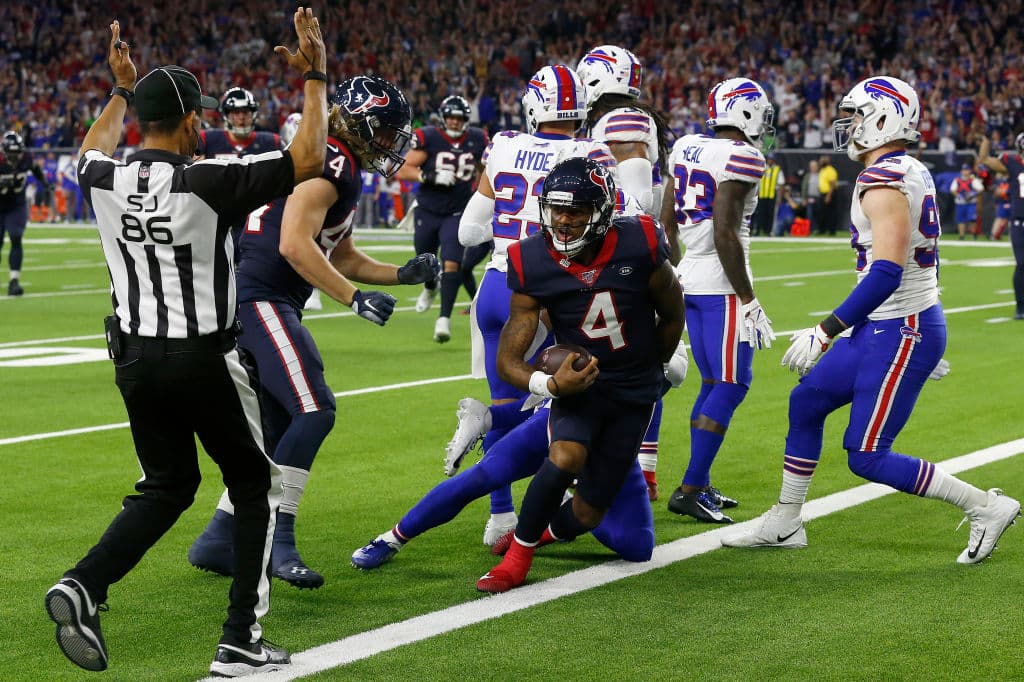 Deshaun Watson despertó en la segunda mitad y logran remontar una desventaja de 16 puntos y ganar el partido en los tiempos extra.