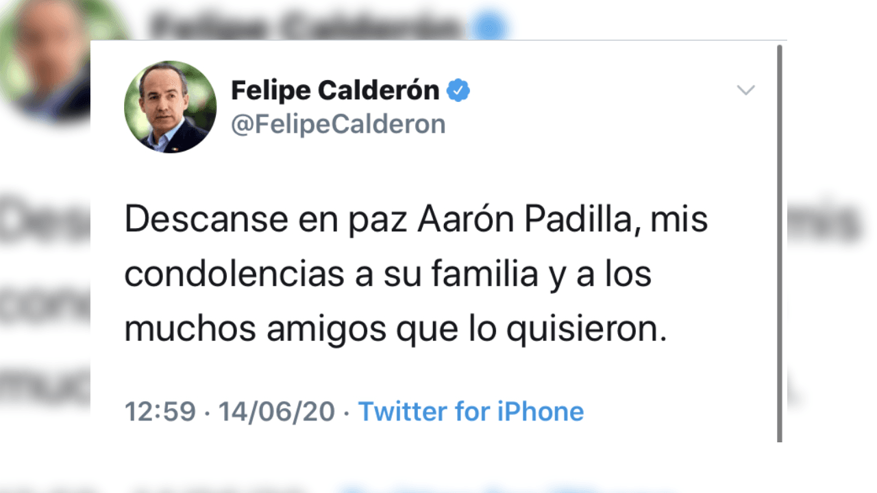 Así se despidieron de Aarón Padilla su hijo, excompañeros y los clubes de un referente en el futbol mexicano. Que en paz descanse.