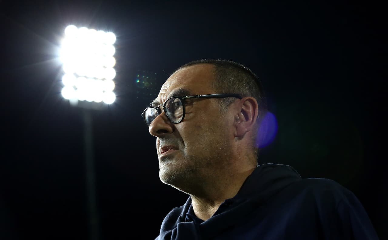 Sarri: "¿Cristiano, enfadado? Me da igual, he visto más así"