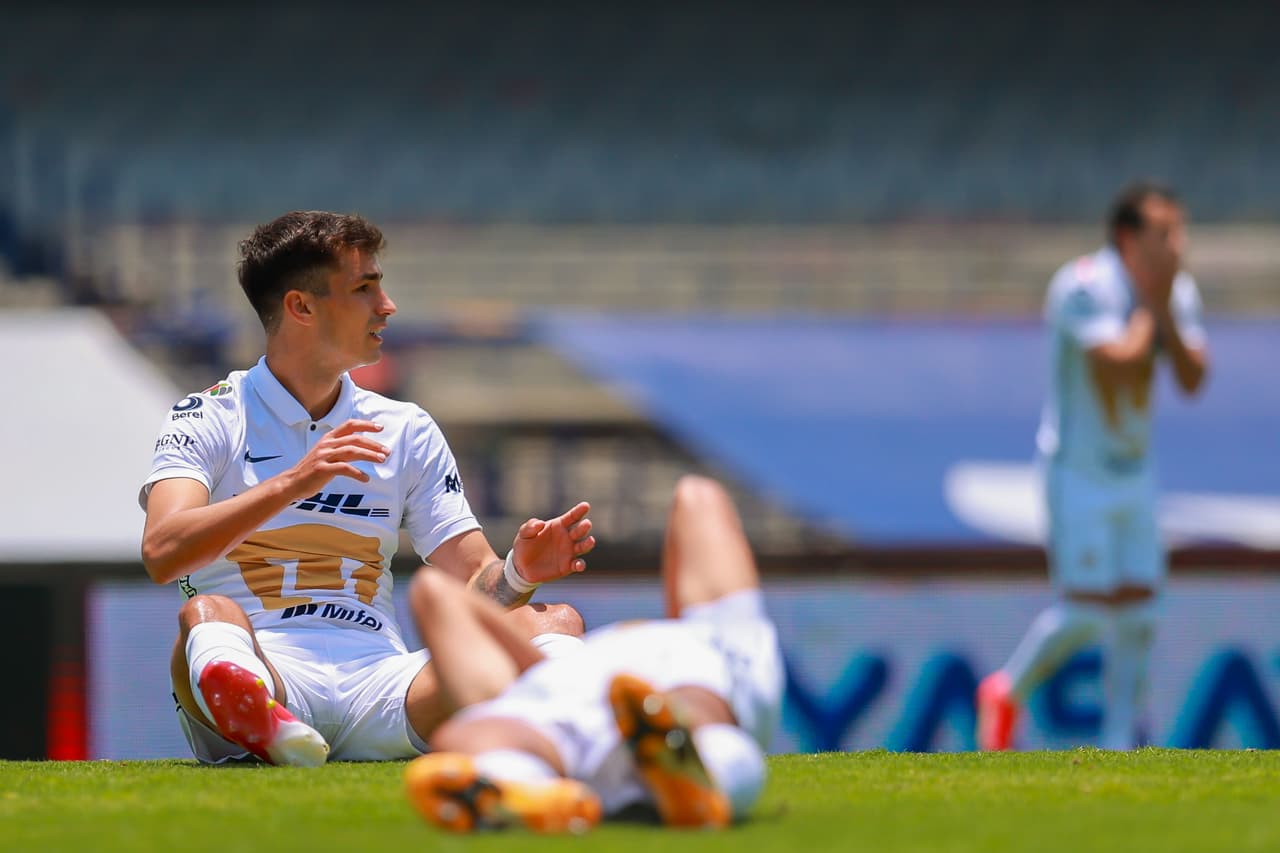 Pumas sufre crisis de gol, suma 369 minutos sin marcar