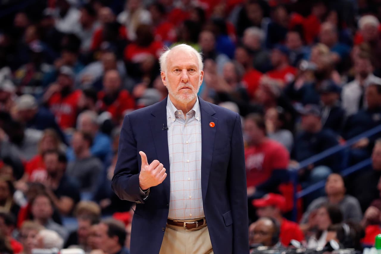 Gregg Popovic, sin miedo a estar en la burbuja pese a sus 71 años