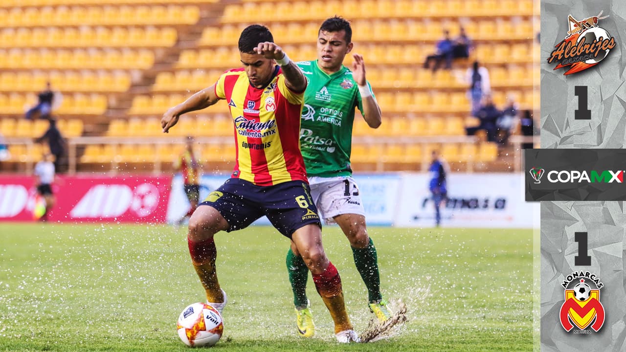 Alebrijes rescató un empate en casa ante Morelia.