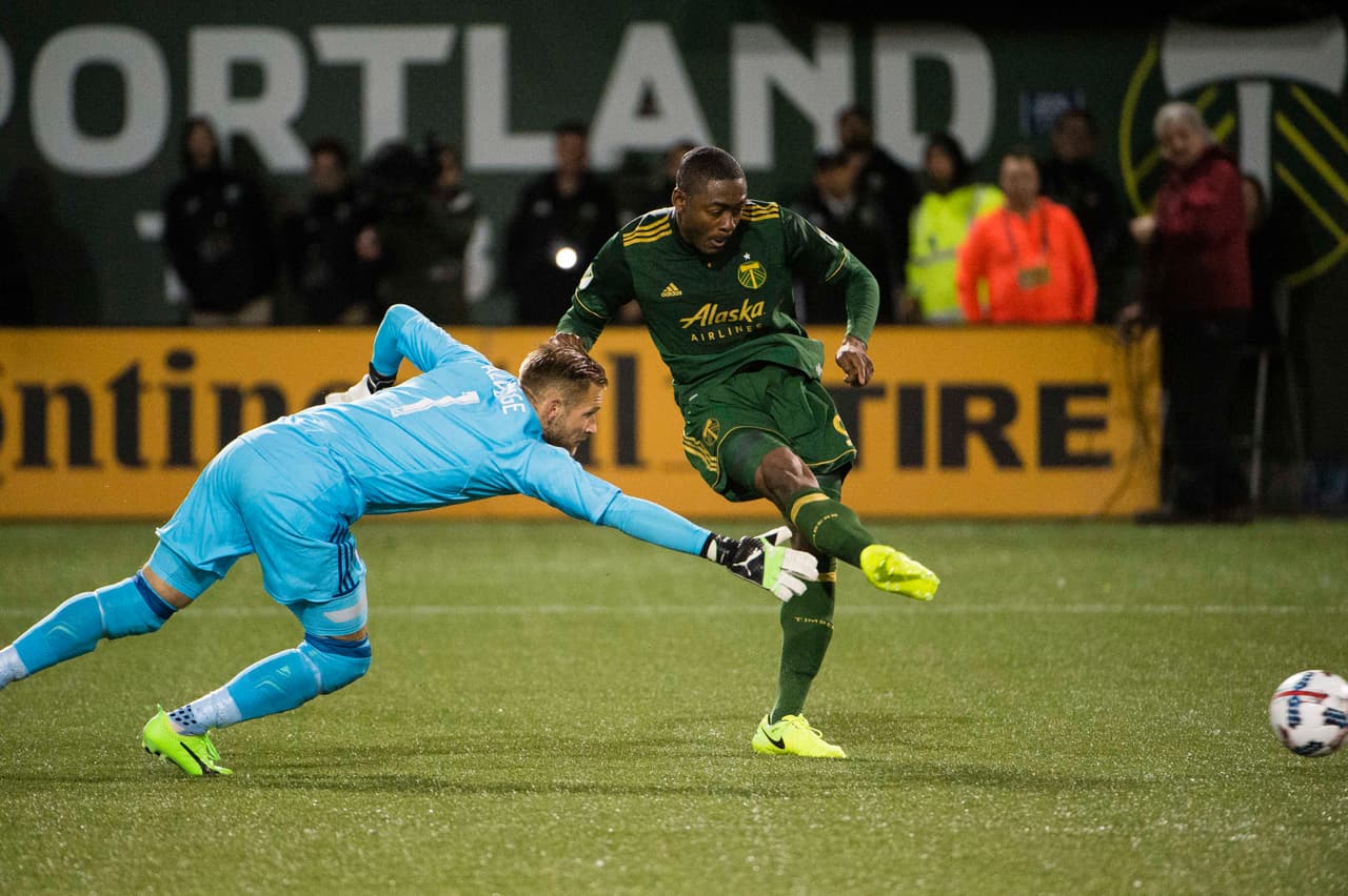 Fanendo Adi burló a toda la defensa de Minnesota United para anotar su primer gol de la temporada.
