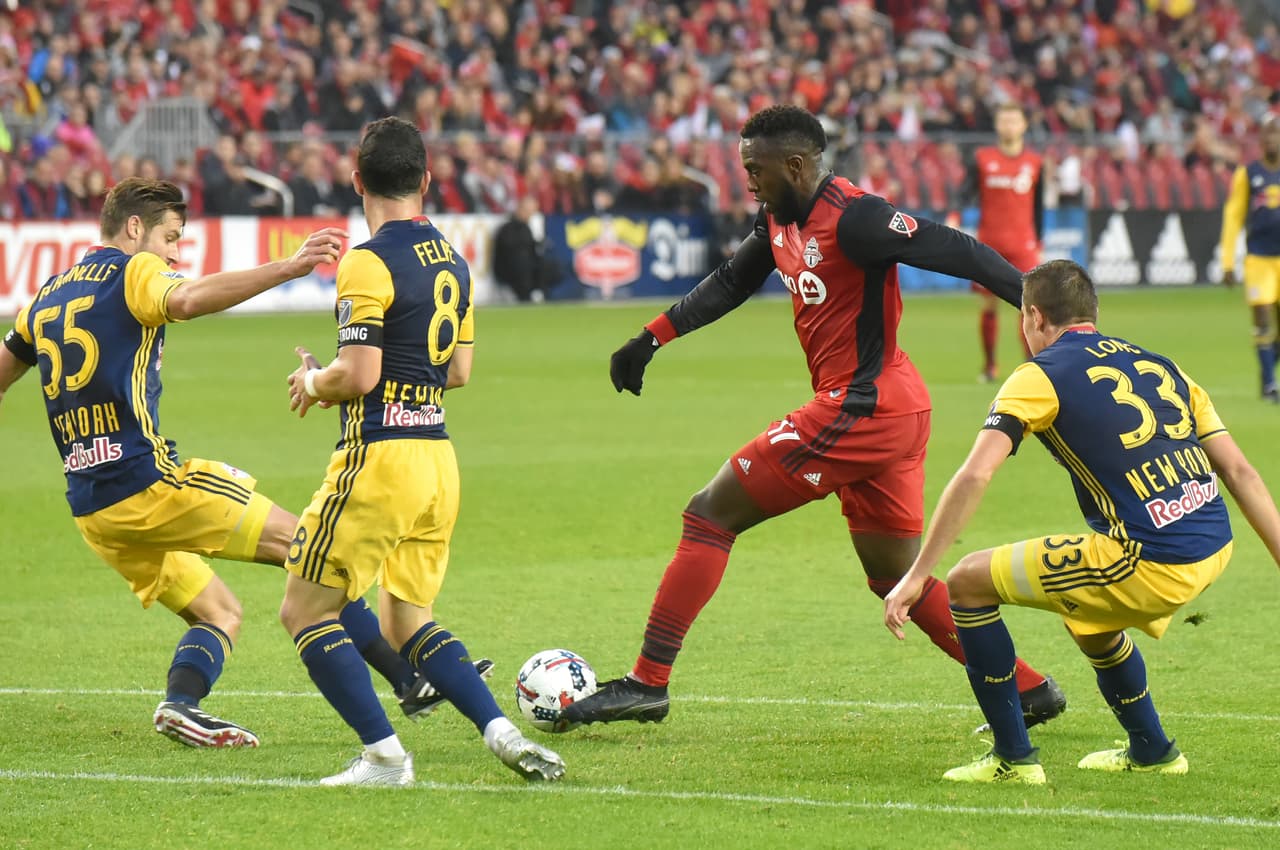 Jozy Altidore sigue suspendido para el primer partido de la final de la Conferencia Este.