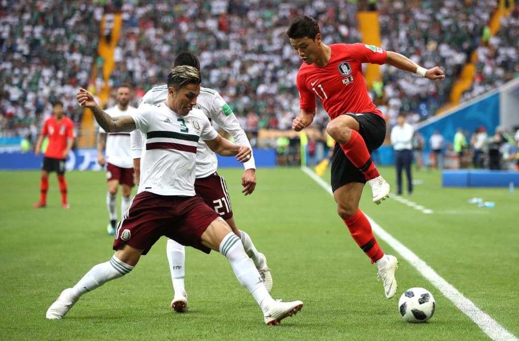 Carlos Salcedo: 9. Uno de los jugadores que marcó diferencia en la zaga con oportunas intervenciones, metiendo fuerte la pierna a los surcoreanos y con excelentes pases largos para lanzar el ataque.