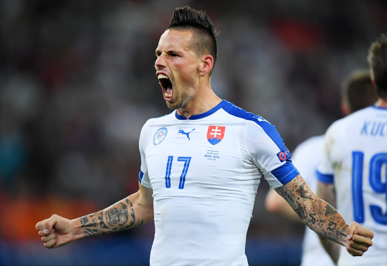 Hamsik es un crack que se ganó el apodo de 'Marekdona'.