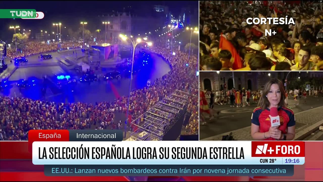 ¡Madrid no duerme! Así celebra España el título del Mundial 2026