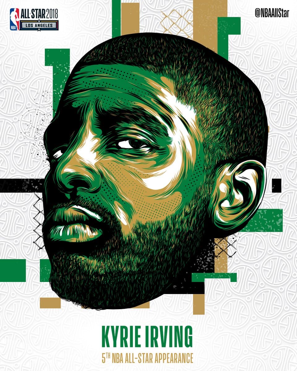 Conferencia del Este: 3 - Kyrie Irving (2,170,833 votos de los fans)