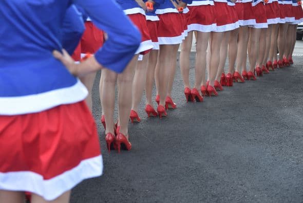 La carrera de autos más importante del mundo, debe tener a las mujeres más hermosas de todo el planeta. Te presentamos este collage de diosas de la F1.