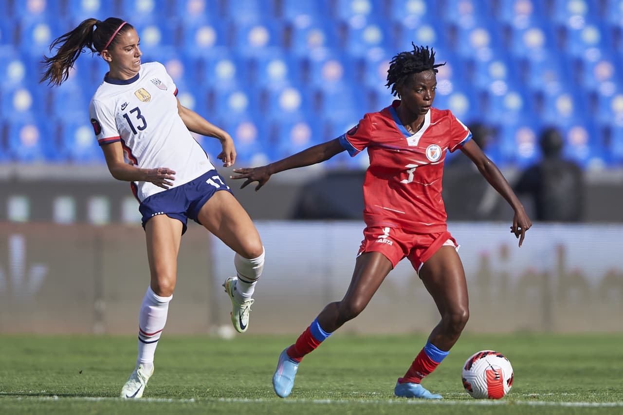 Estados Unidos se impuso con autoridad a la Selección de Haití en el debut dentro del Premundial Femenil de la Concacaf.