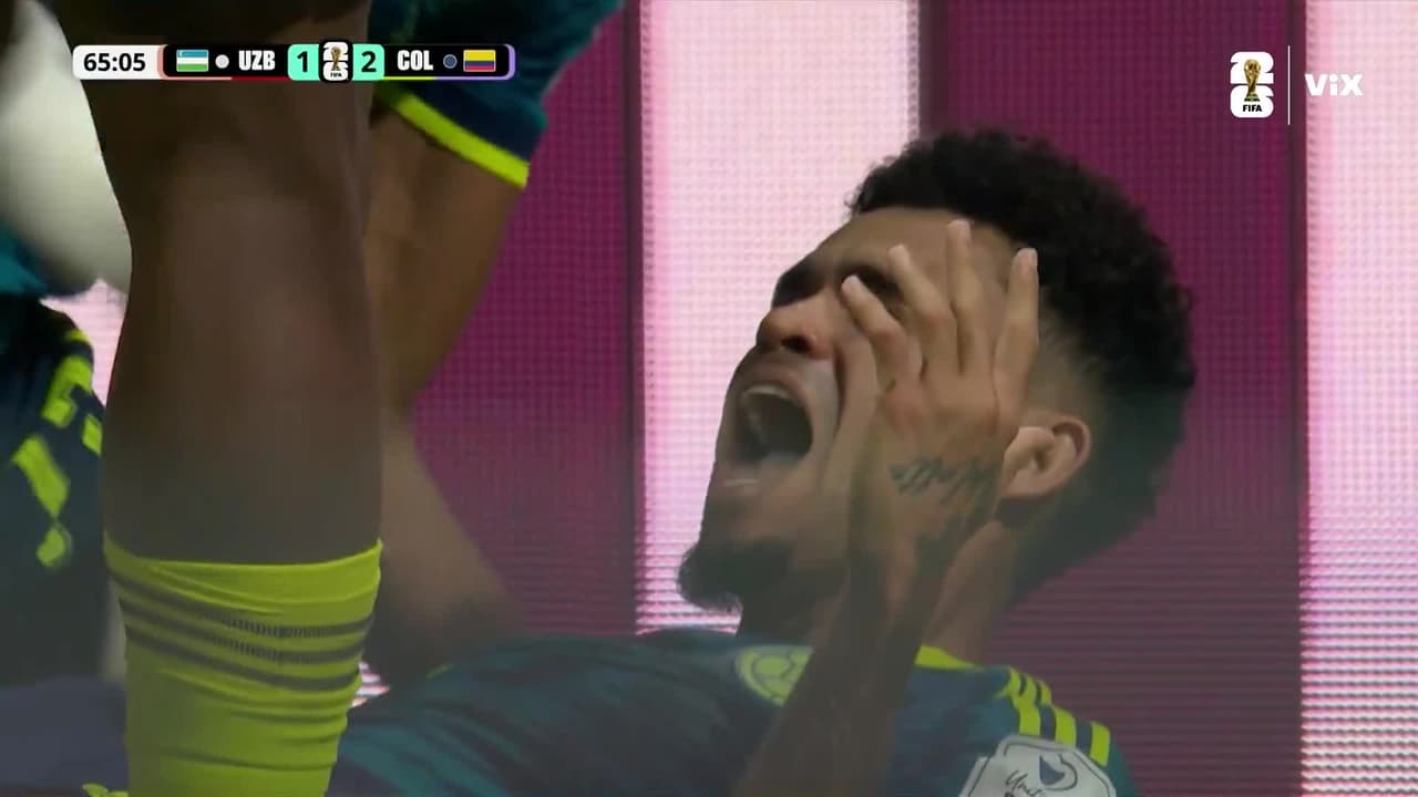 ¡Colombia ahoga la fiesta de Uzbekistán con golazo de Luis Díaz!