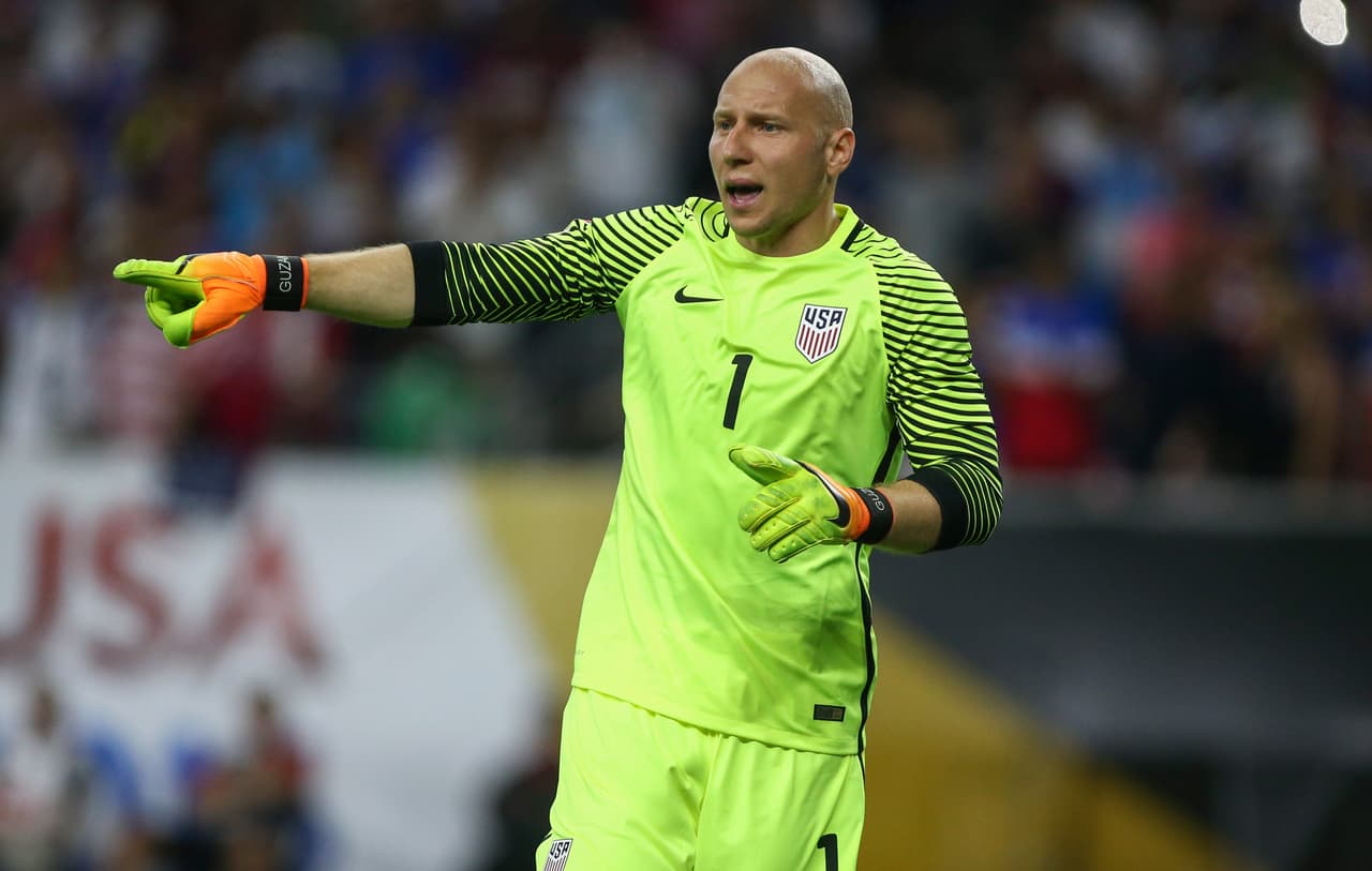 Guzan fue titular en Estados Unidos durante la Copa América Centenario.