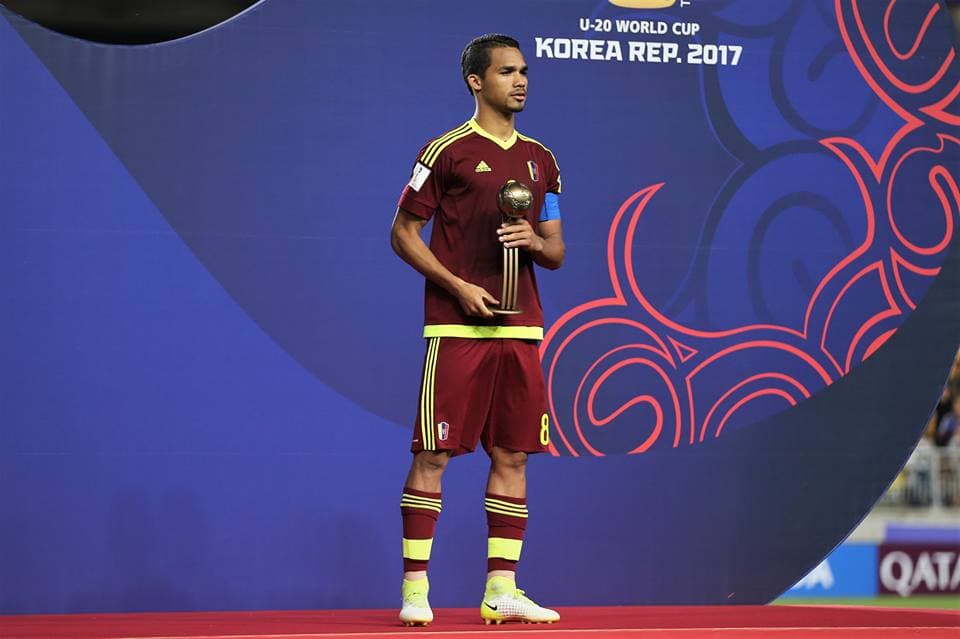 Yangel Herrera regresará a New York City FC con el Balón de Bronce del Mundial Sub-20