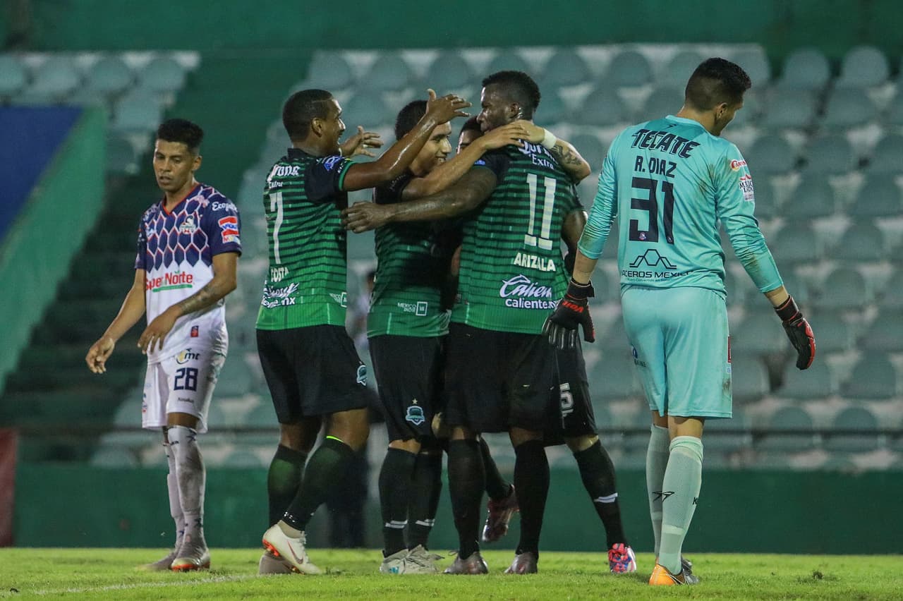 El único gol del partido lo marcó el equipo fronterizo a los 82 minutos, dejando casi sin tiempo ni opciones a los visitantes sonorenses.