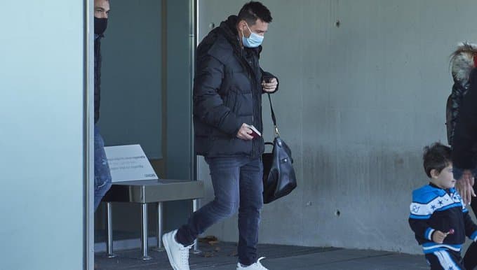 Lionel Messi ya se encuentra en Barcelona tras unas breves vacaciones