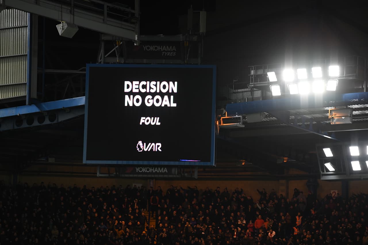El VAR anuló los dos goles que anotó el Chelsea, justo los que necesitaban para, por lo menos, evitar la derrota.