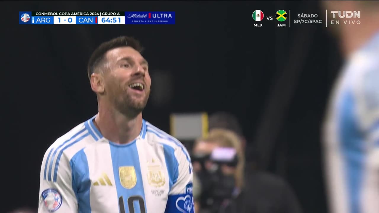 Se le cierra el arco a Messi en la inauguración de la Copa América