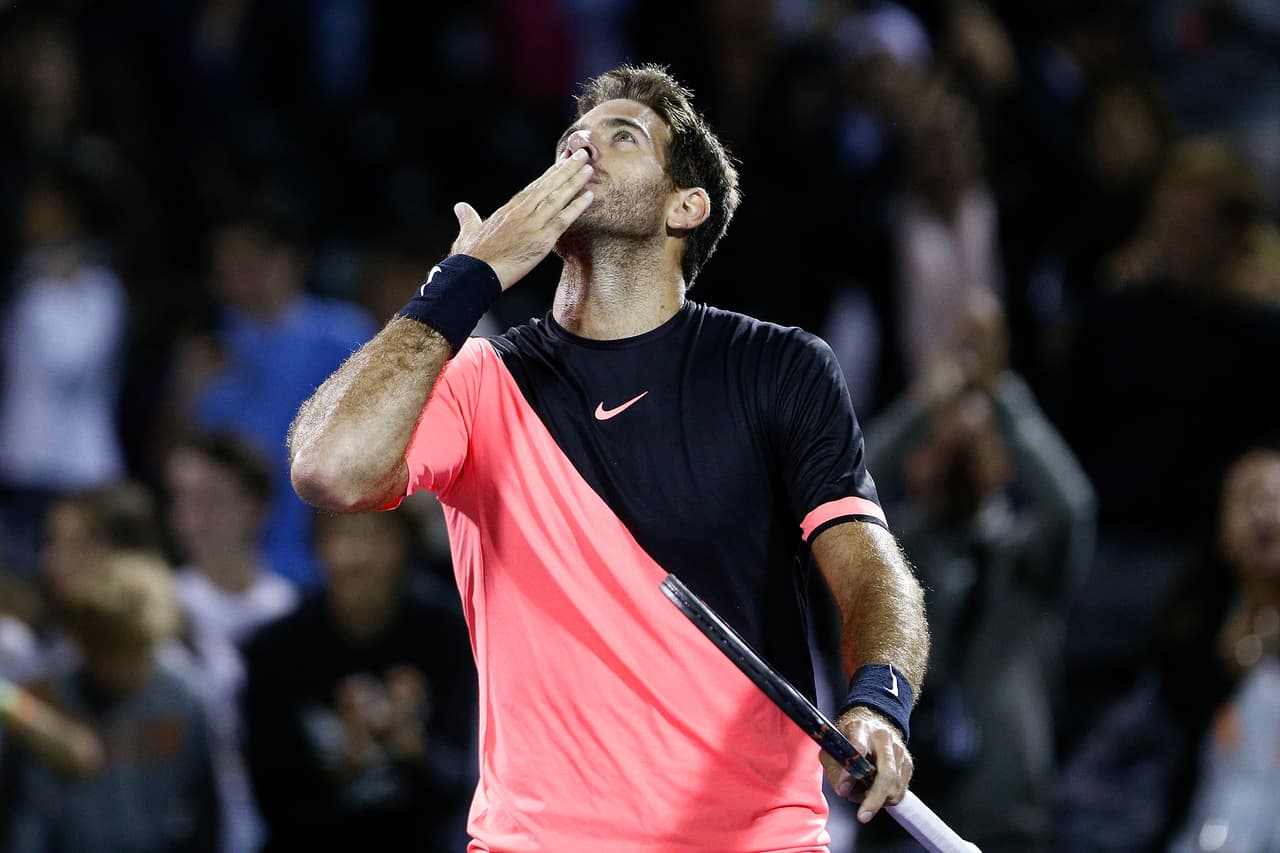 Juan Martín del Potro (Argentina) - es uno de los mejores tenistas de los últimos años. Ha atravesado momentos muy difíciles por culpa de las lesiones, pero su fe en Dios le ha permitido salir adelante. Es católico y muy creyente.