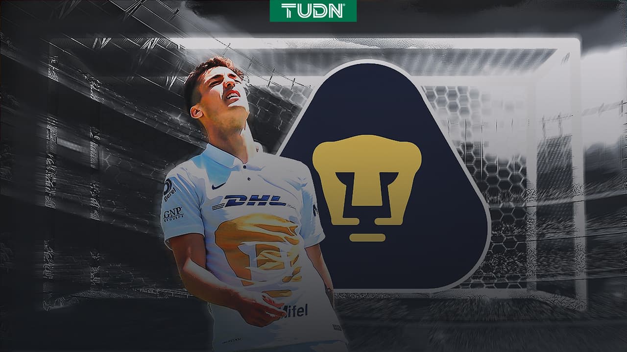 Dinenno tiene 540 minutos sin marcar gol con Pumas