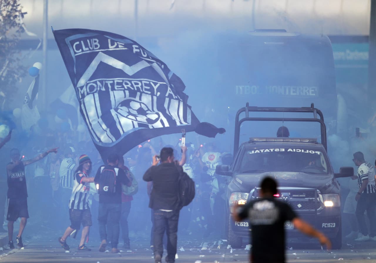 Ambiente previo al Clásico Regio en el Estadio Bancomer por la Jornada 10 del 
<a href="https://www.univision.com/deportes/futbol/liga-mx/" target="_blank">Clausura 2019</a>.