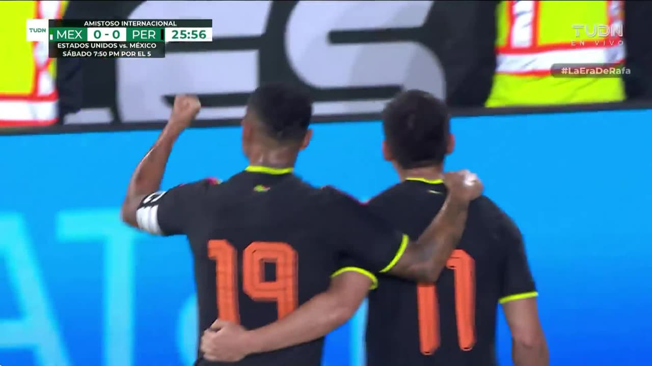 ¡Gol de Perú y el error garrafal de México impresiona!