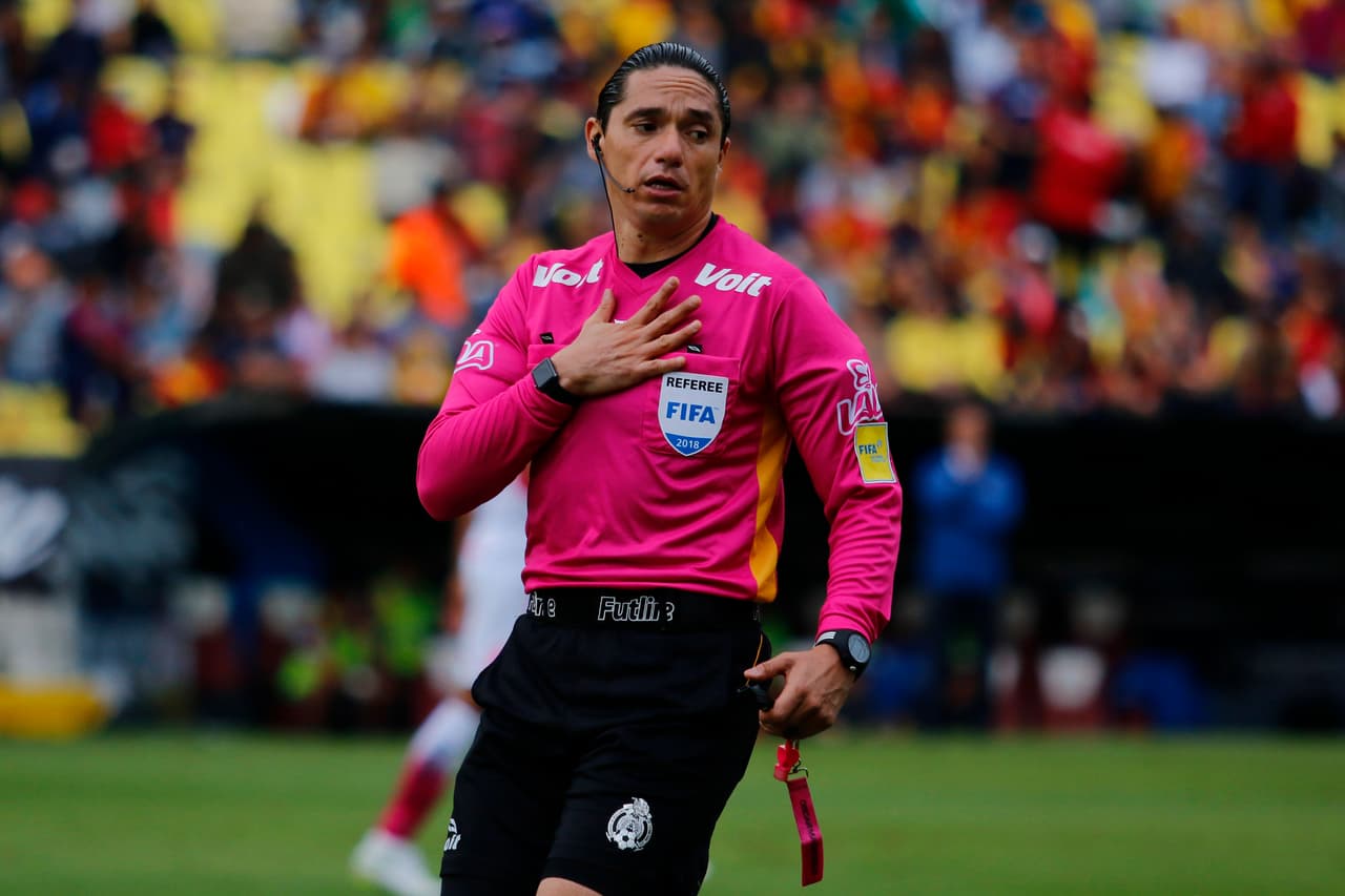El árbitro Óscar Macías Romo no tuvo necesidad de usar el VAR durante el partido.