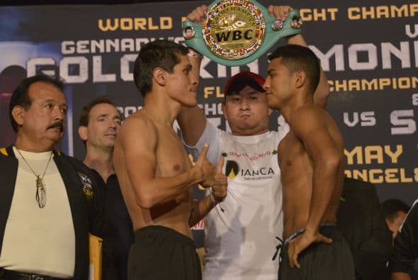 Sosa y González prometieron robarle el show a Golovkin y Monroe (Foto: Alma Montiel/WBC)