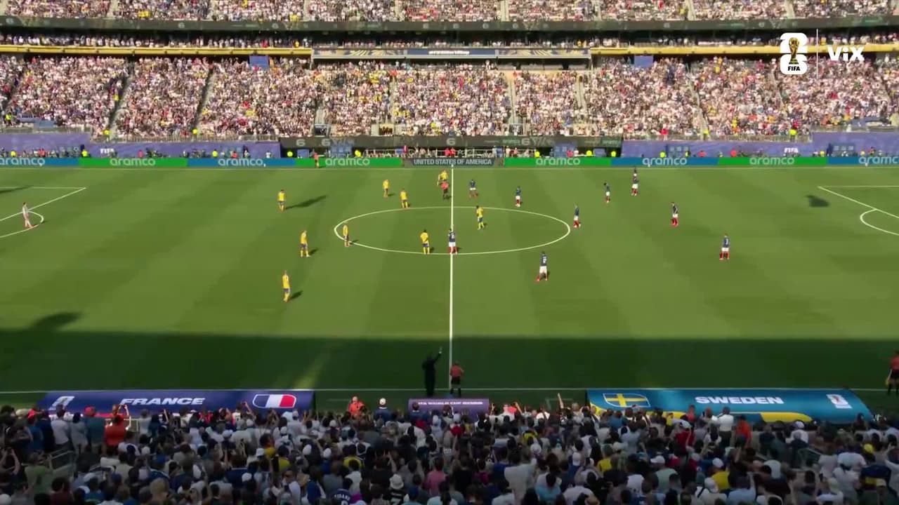 ¡Inicia el partido! Francia vs. Suecia: Dieciseisavos de final Mundial 2026