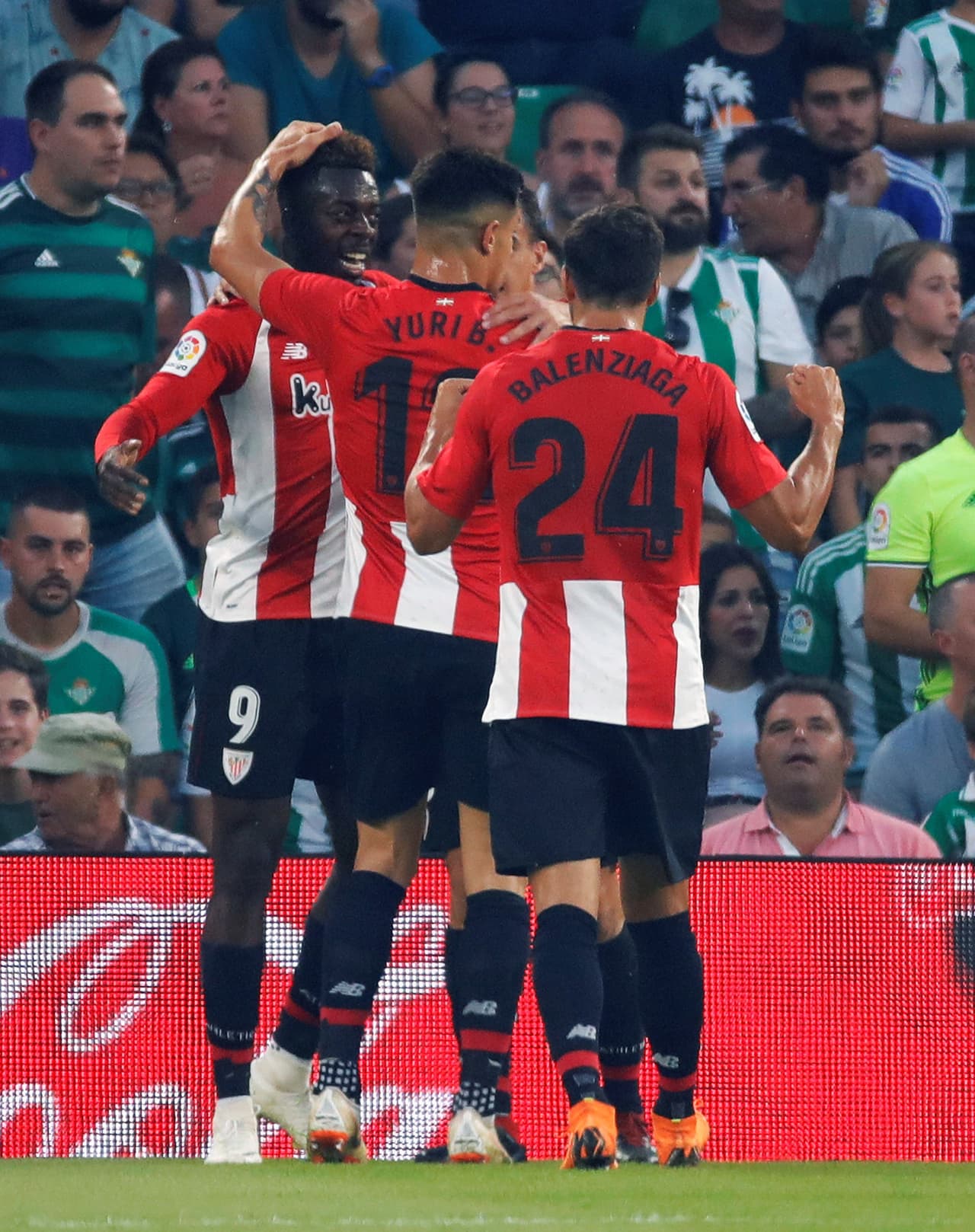 Aún así, Bilbao se fue ganador al descanso tras el primer tiempo.