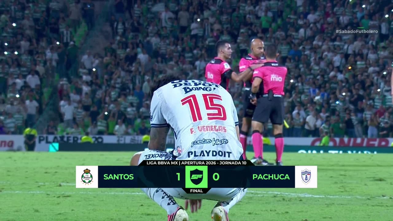 ¡Fin del partido!