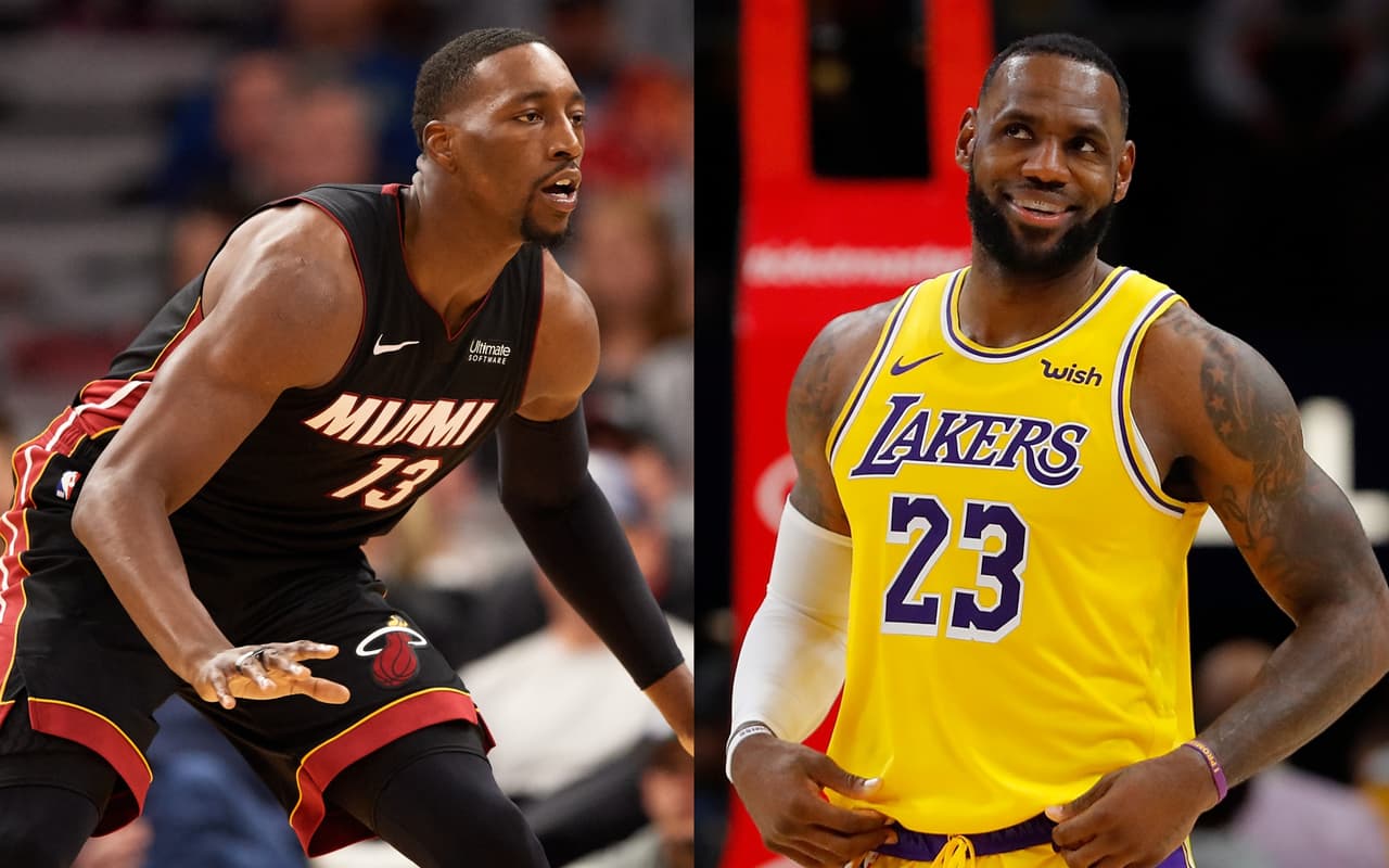 LeBron James y Bam Adebayo, Jugadores de la Semana en la NBA