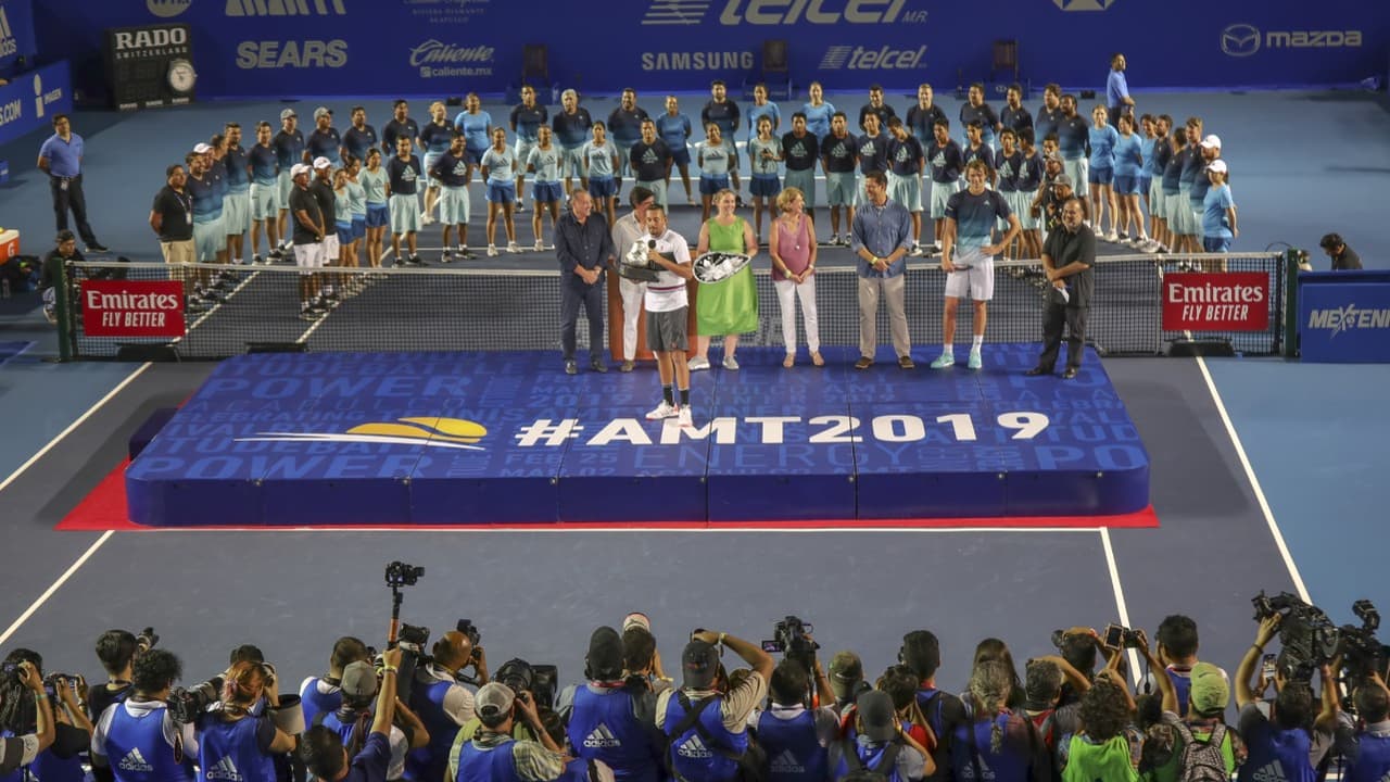 El Abierto Mexicano, elegido el mejor torneo ATP 500 del año