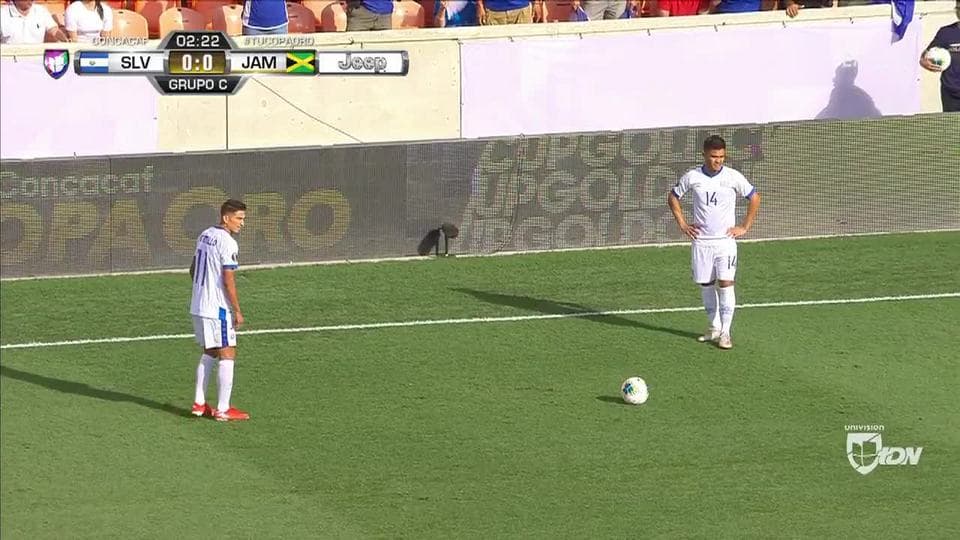 Tiro desviado de Nelson Bonilla