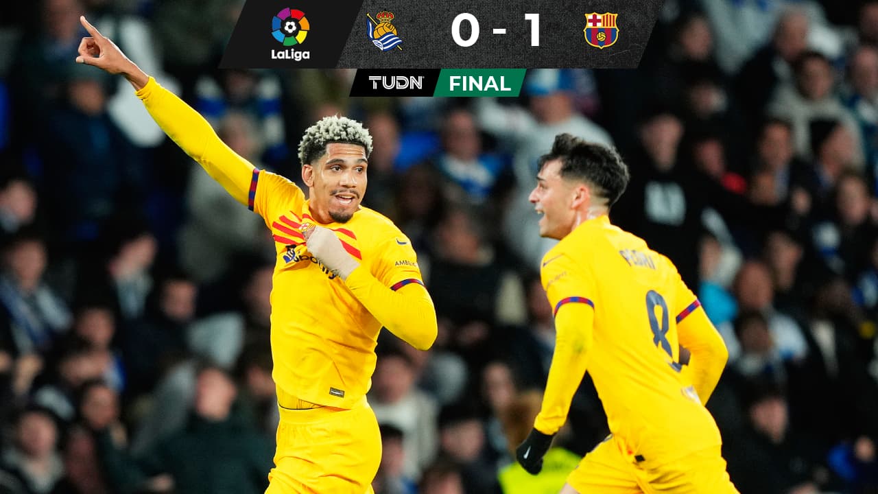 Araújo da victoria agónica al Barça para seguir en la lucha por el liderato