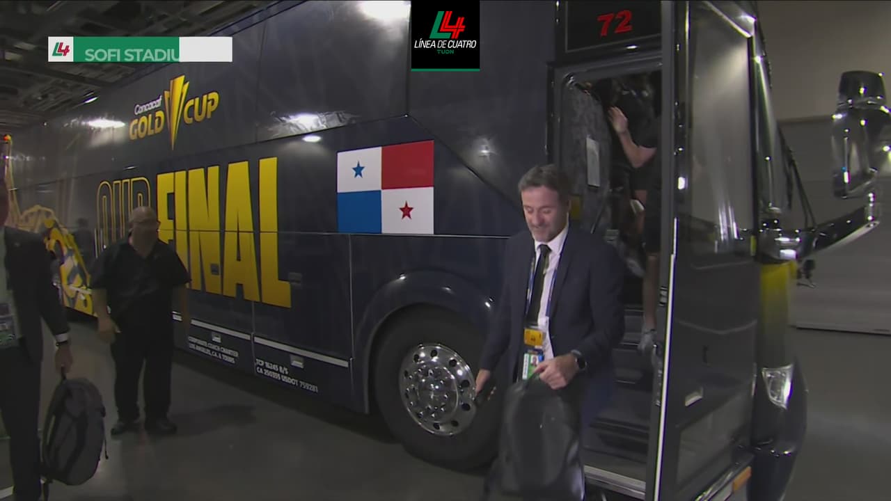 Panamá llega al SoFi Stadium para la gran final de Copa Oro