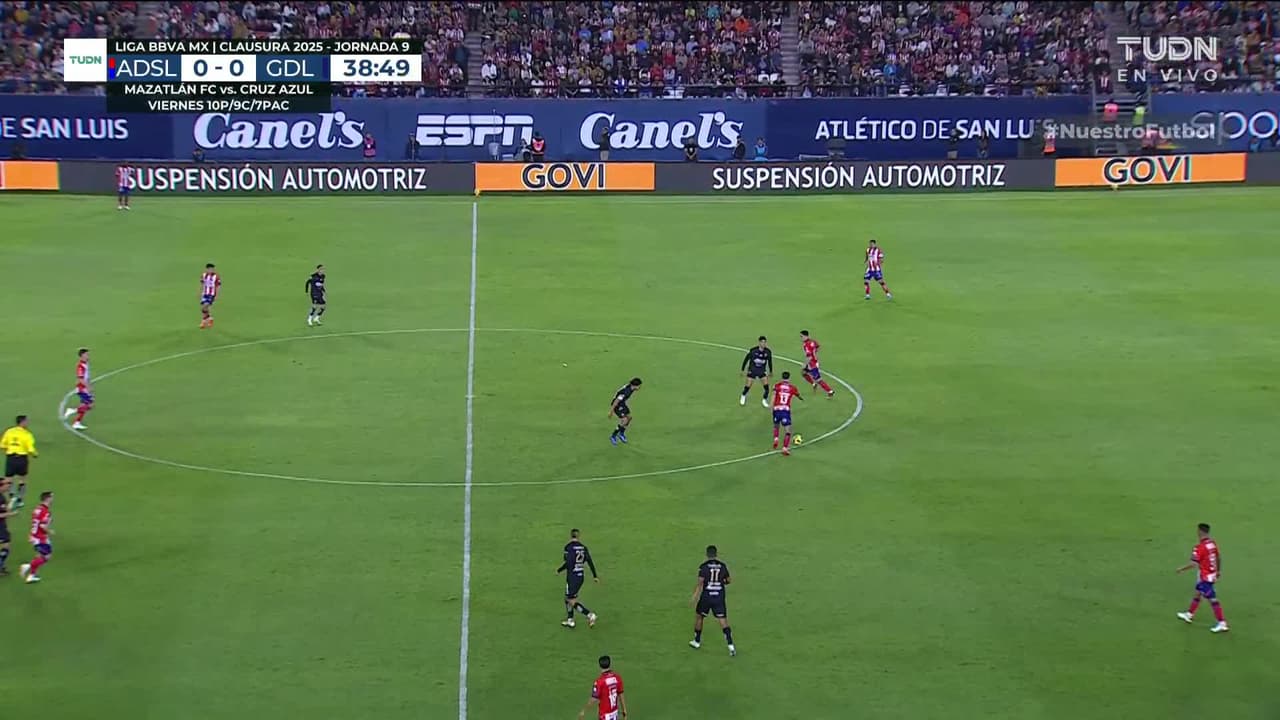 ¡TIRO ATAJADO! disparo por Vitinho.